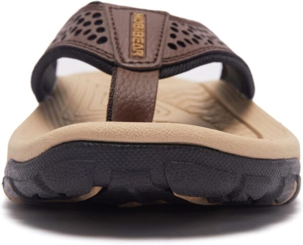KIIU Mens Thong Sandals Indoor and Outdoor Beach Flip Flop