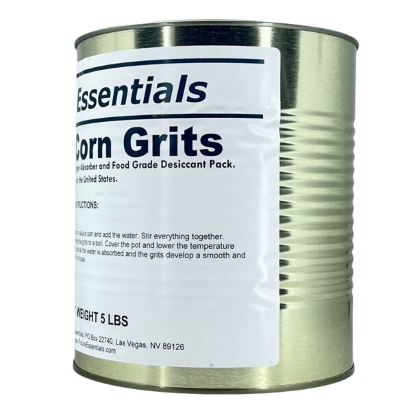 White Corn Grits | 5 lbs of White Corn Grits for Disaster Pr...