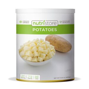 Nutristore Freeze Dried Potatoes | Premium Vegetables for Lo...