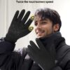 RIGWARL Upgraded Wool Winter Gloves for Cold Weather, Waterp...