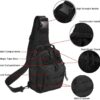 Tactical Shoulder Bag,1000D Outdoor Military Sling Daypack B...