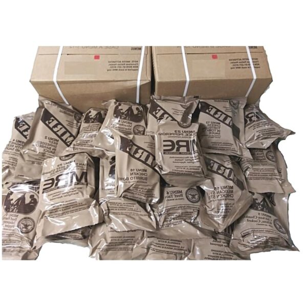 MRE Meals Ready to Eat A and B bundle cases 2025, 2026 inspe...