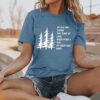 Women Hiking Mountain T Shirt Funny Pine Tree Graphic Tee Su...