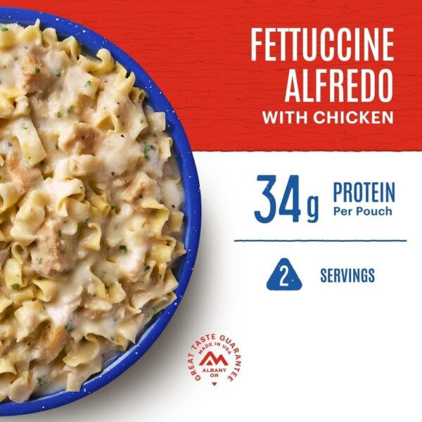 Mountain House Fettuccine Alfredo with Chicken | Freeze Drie...