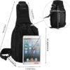 Tactical Shoulder Bag,1000D Outdoor Military Sling Daypack B...
