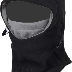 Warm Fleece Balaclava Ski Bike Full Face Mask Neck Warmer Wi...