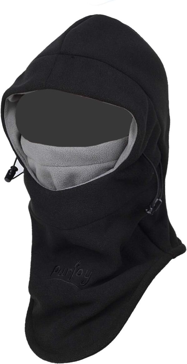 Warm Fleece Balaclava Ski Bike Full Face Mask Neck Warmer Wi...