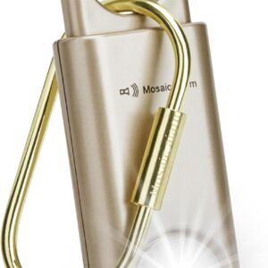 130dB Personal Safety Alarm Strobe Light. Loud Sound Keychai...