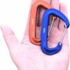 Carabiner,12KN Lightweight Heavy Duty Carabiner Clips,Alumin...