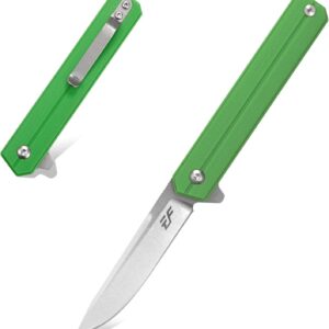 Eafengrow EF64 Folding Knife D2 Steel Blade G10 Handle Multi...