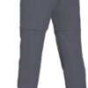 PINSPARK Women's Hiking Zip Off Pants Waterproof Convertible...