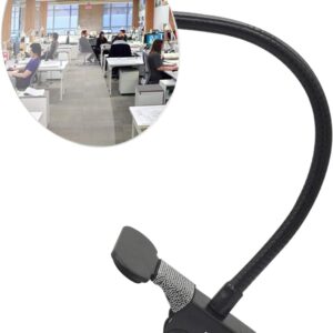 Ampper Clip On Security Mirror, Convex Cubicle Mirror for Pe...