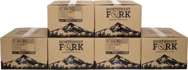 NorthWest Fork Gluten-Free 6 Month Emergency Food Supply (Ko...