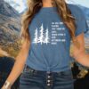 Women Hiking Mountain T Shirt Funny Pine Tree Graphic Tee Su...
