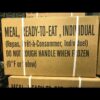 MRE Meals Ready to Eat A and B bundle cases 2025, 2026 inspe...