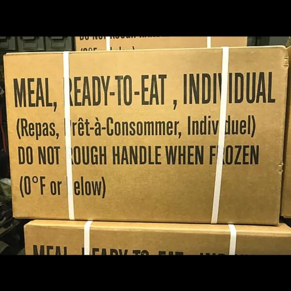 MRE Meals Ready to Eat A and B bundle cases 2025, 2026 inspe...