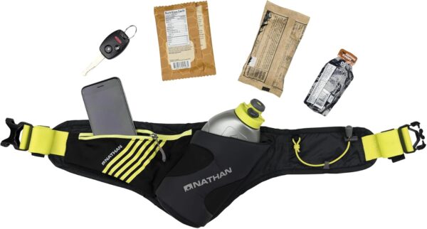 Nathan Peak Hydration Waist Pack with Storage Area & Run Fla...