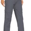 PINSPARK Women's Hiking Zip Off Pants Waterproof Convertible...