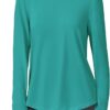 PINSPARK Soft Long Sleeve Shirts for Women Sun Protection Qu...