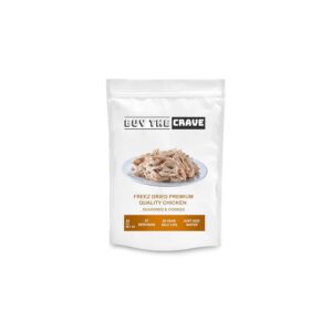 Freeze Dried USDA Chicken Breast | Pre-Cooked Shelf Meat for...