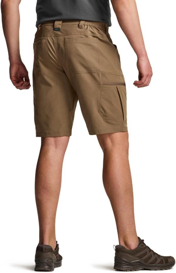 CQR Men's Hiking Cargo Shorts, Quick Dry Stretch Tactical Ou...