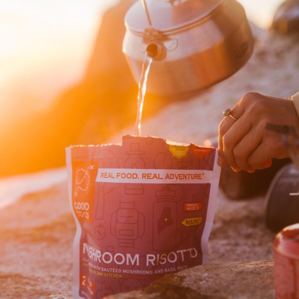 GOOD TO-GO Mushroom Risotto | Camping Food, Backpacking Food...