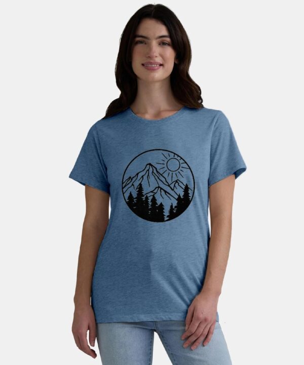 Adventure Awaits Shirts for Women Cute Sunrise Eagle Graphic...