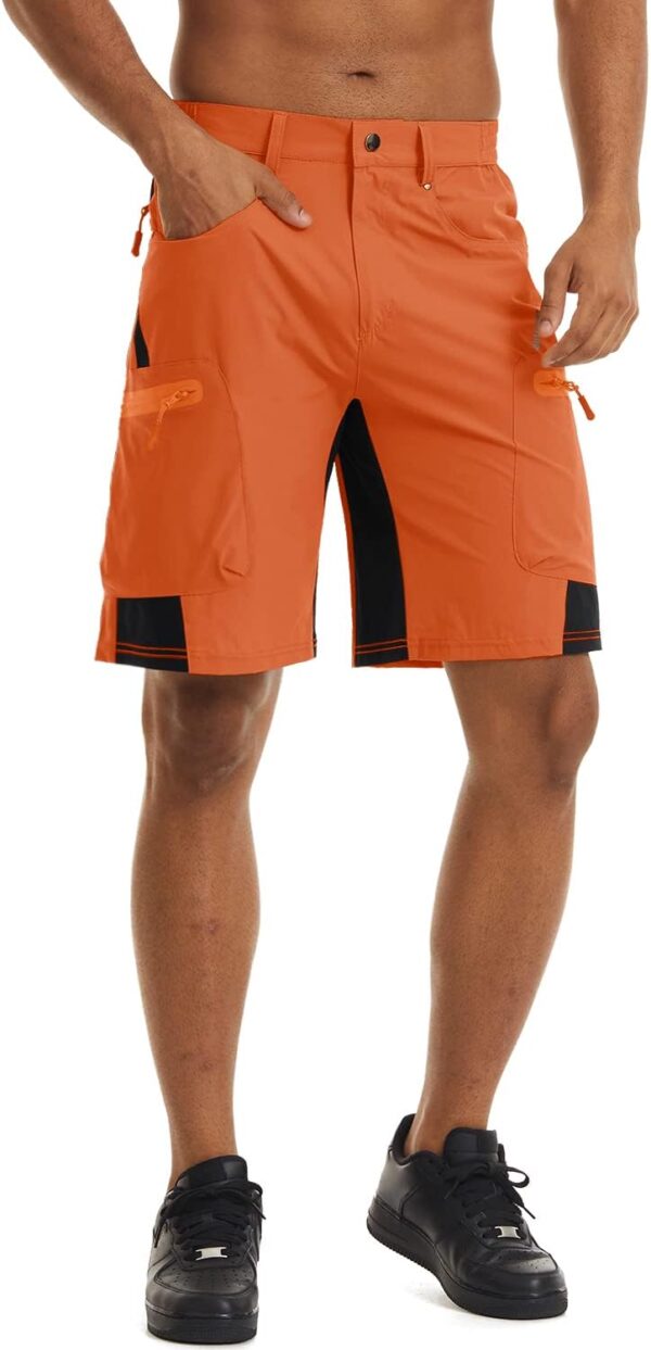 CRYSULLY Men's Hiking Cargo Shorts Outdoor Summer Lightweigh...
