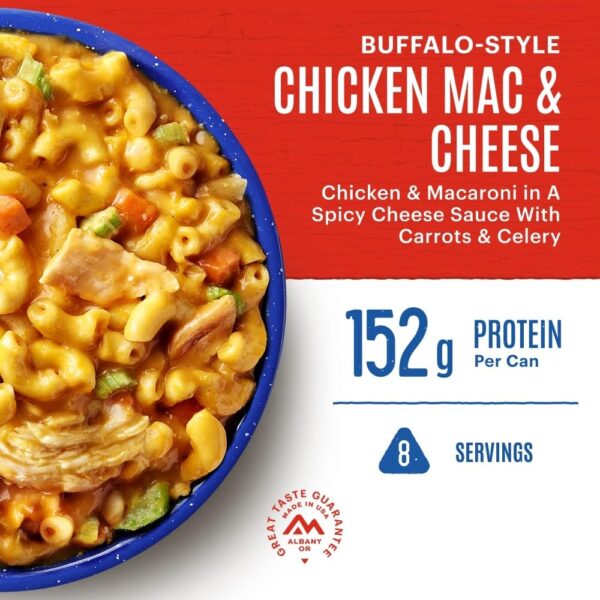 Mountain House Buffalo-Style Chicken Mac & Cheese #10 Can | ...
