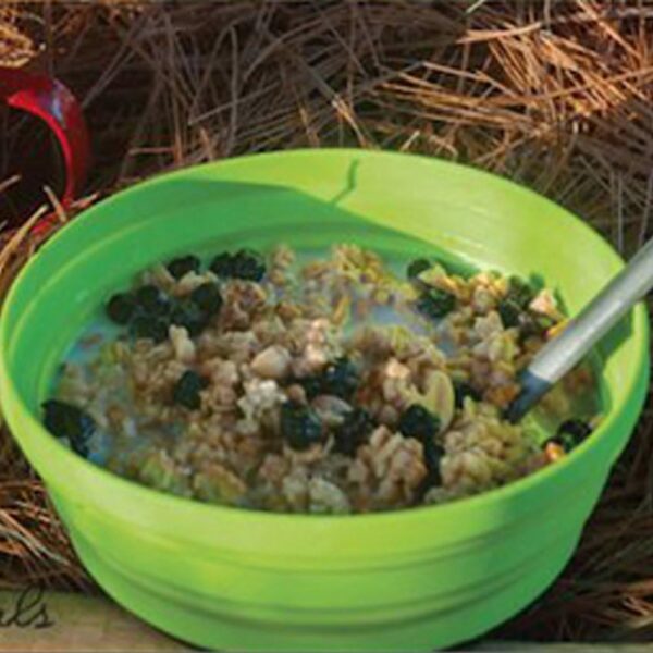 Silicone Expandable Collapsible Bowl for Travel Camping Hiki...