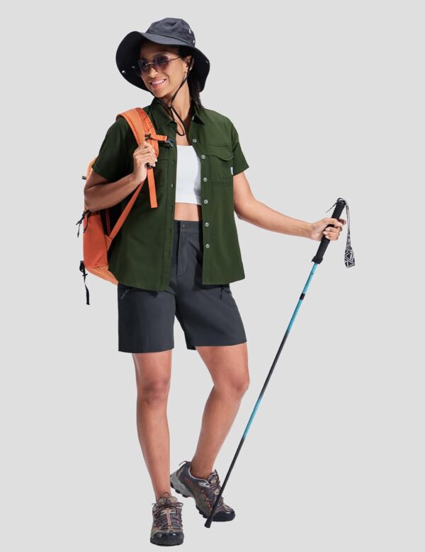 Haimont Women's 7" Hiking Cargo Shorts Quick Dry Lightweight...