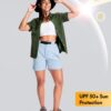 Haimont Women’s Hiking Shorts 5 inch with Pockets and Belt Q...