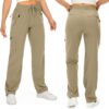 Womens Hiking Pants Quick Dry UPF 50 Lightweight Travel Golf...