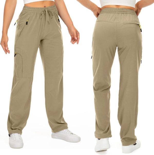 Womens Hiking Pants Quick Dry UPF 50 Lightweight Travel Golf...