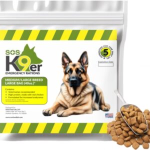 SOS Food Lab Emergency Dog Food Ration (40 Oz) - Pet Food Co...