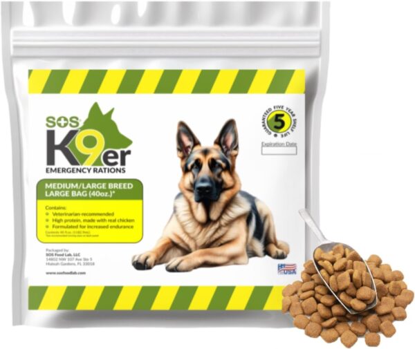 SOS Food Lab Emergency Dog Food Ration (40 Oz) - Pet Food Co...