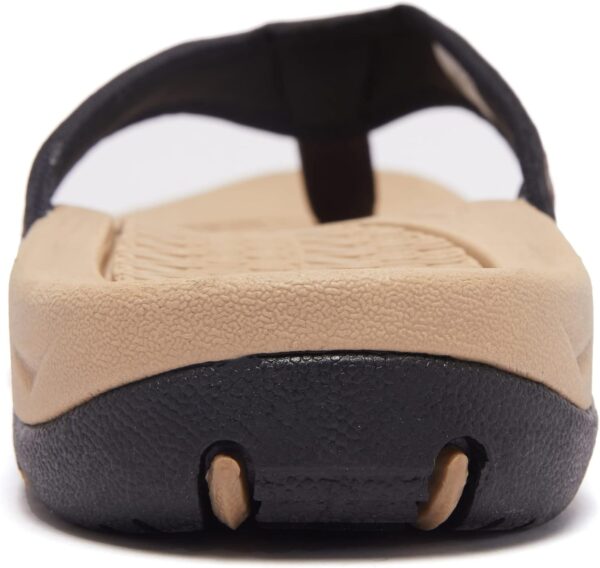 KIIU Mens Thong Sandals Indoor and Outdoor Beach Flip Flop