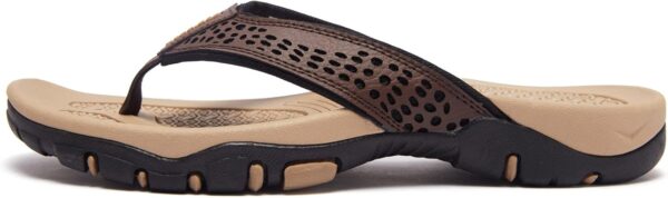 KIIU Mens Thong Sandals Indoor and Outdoor Beach Flip Flop