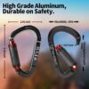 FVW Auto Locking Rock Climbing Carabiner Clips, UIAA Certifi...