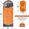 oaskys Camping Sleeping Bag - 3 Season Warm & Cool Weather -...