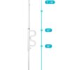 Stander Wonder Pole, Security-Pole and Curve Grab Bar, Tensi...