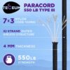 TECEUM Heavy Duty Rope 1000 – 1000ft / 200ft / 100ft / 50ft ...