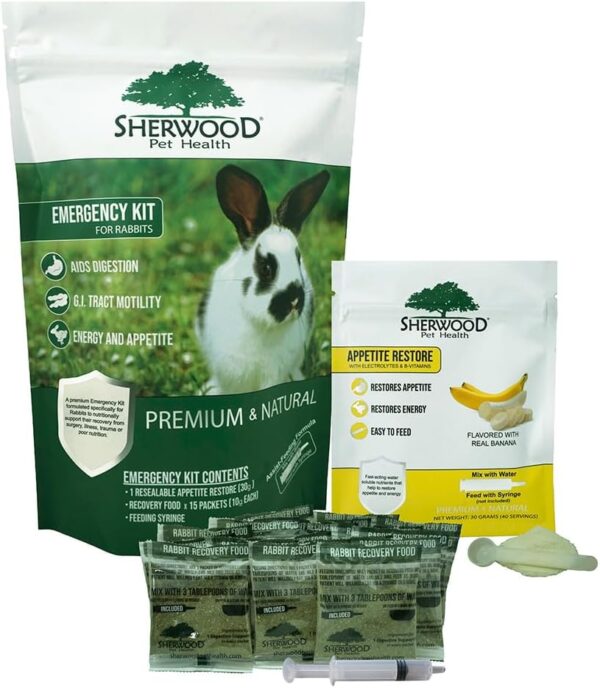 Sherwood Pet Health Rabbit Emergency kit and Bulk Recovery F...
