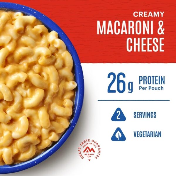 Mountain House Creamy Macaroni & Cheese | Freeze Dried Backp...