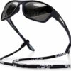 suoso Polarized Sports Sunglasses for Men: UV400 Protection ...