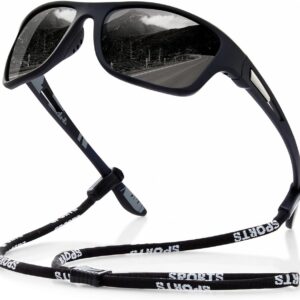 suoso Polarized Sports Sunglasses for Men: UV400 Protection ...