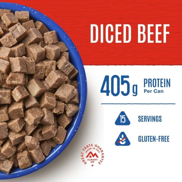 Mountain House Diced Beef | Freeze Dried Survival & Emergenc...
