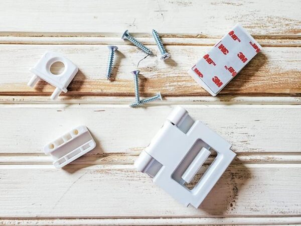 Door Lock for Out-Swinging Doors, Home Security Latch Device...