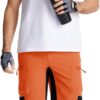 CRYSULLY Men's Hiking Cargo Shorts Outdoor Summer Lightweigh...