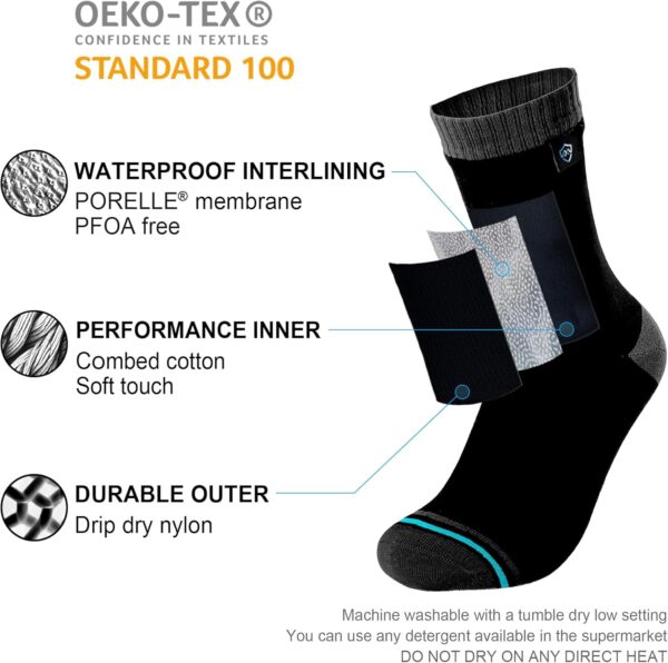 DexShell Waterproof Socks for Men & Women, Essential for Hik...